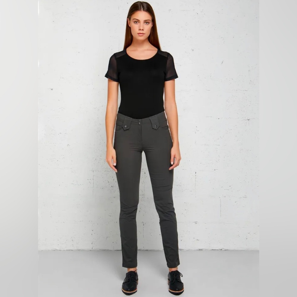 Anatomie Skyler Travel Pants Trousers Lightweight Stretch Straight XS